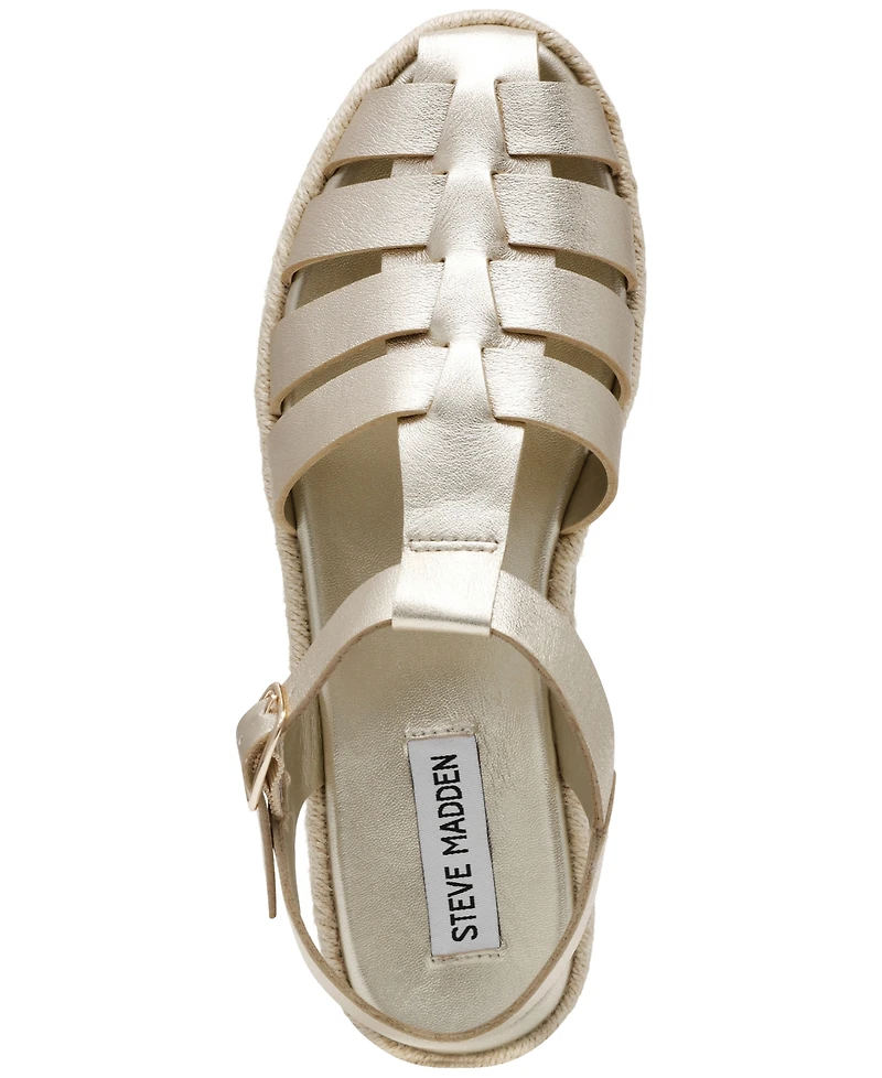 Steve Madden Women's Marlin Espadrille Fisherman Sandals
