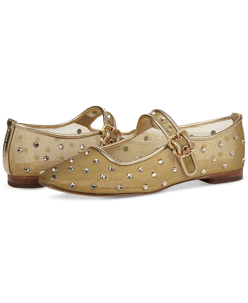 Sam Edelman Women's Michaela Shine Mary Jane Flats