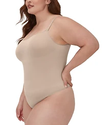 Maidenform Women's Everyday Seamless Shapewear Thong Bodysuit DMS830