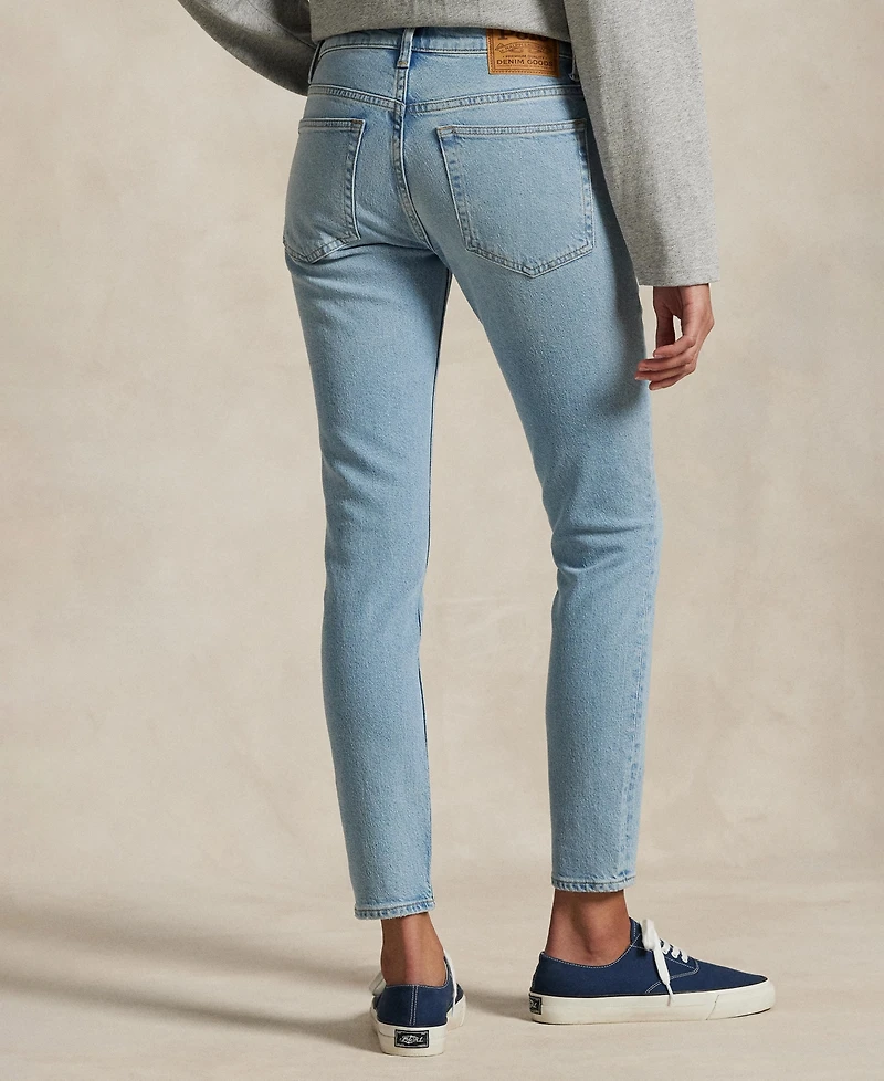 Polo Ralph Lauren Women's Mid-Rise Super-Slim Jeans