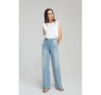 Hey Joanie Women's Angeles High Rise Baggy Jeans