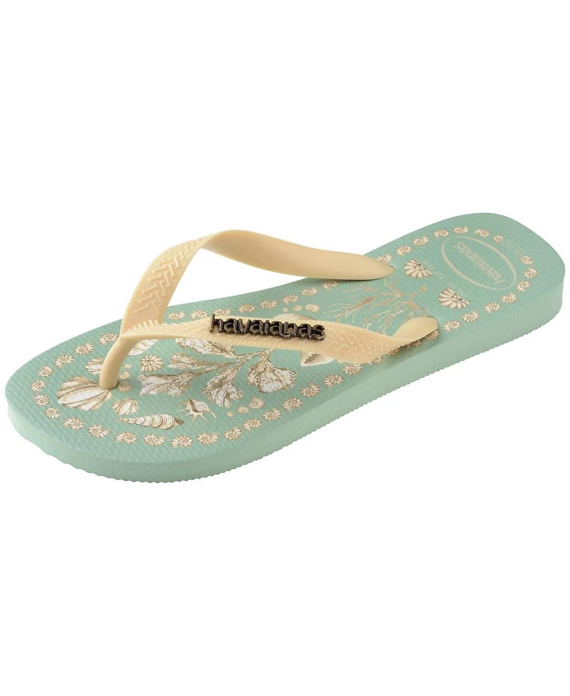 Havaianas Women's Top Tropicalia Slip On Sandals