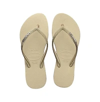 Havaianas Women's Slim Sparkle Slip On Sandals