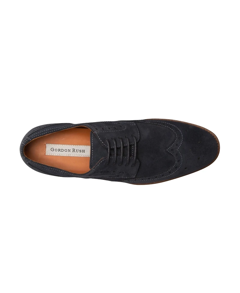 Gordon Rush Men's Concord Dress Casual Lace-Up Wingtip Leather Shoes