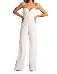Tadashi Shoji Women's Lucas Twist-Front Jumpsuit