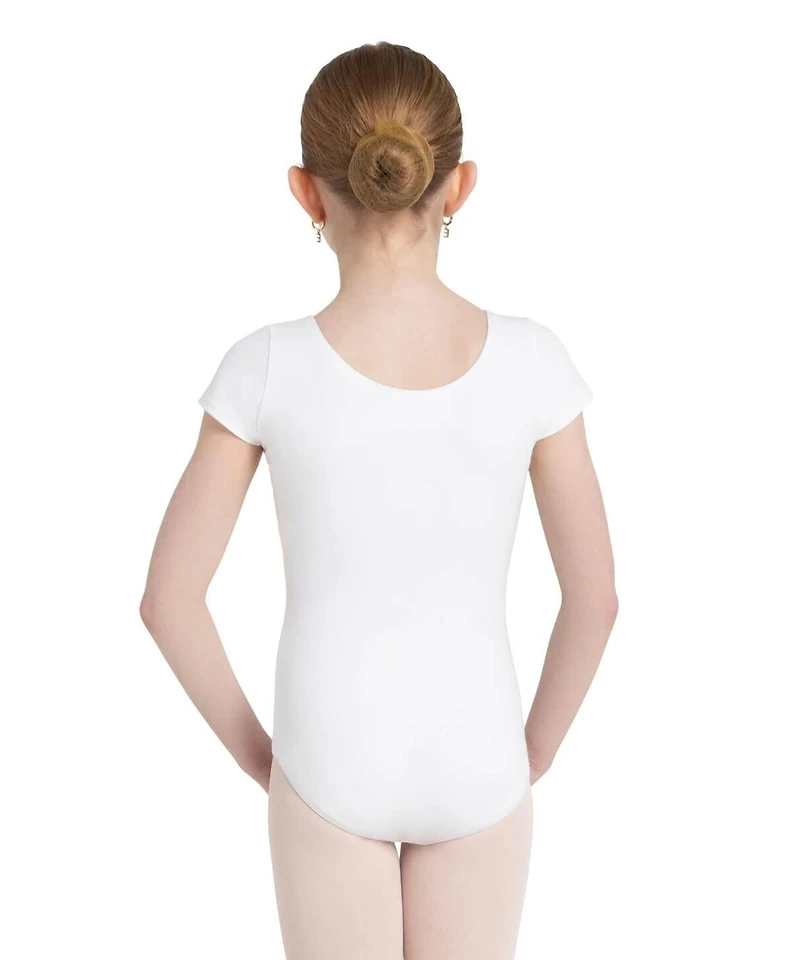 Capezio Girls Short Sleeve Leotard
