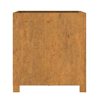 Planters with Legs 2 pcs Rusty 19.3"x18.5"x19.7" Corten Steel
