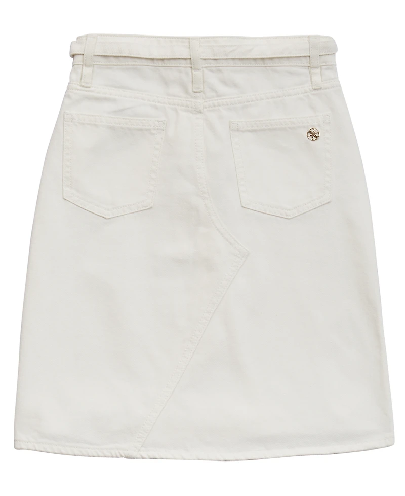 Guess Big Girls Bull Denim Midi Skirt