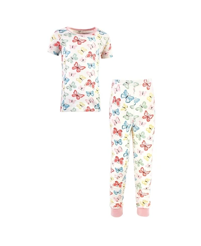 Touched by Nature Toddler Girls Snug Natural Cotton Sleepwear Set