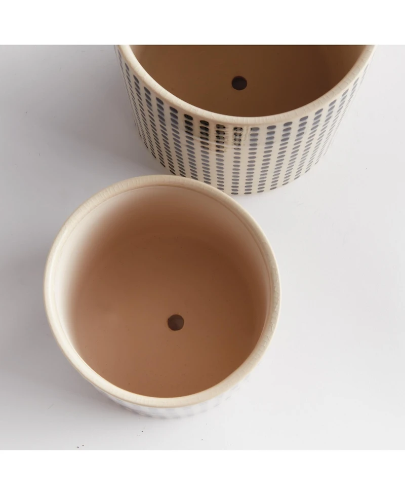 Mina Flowerpot Planters Set of 2