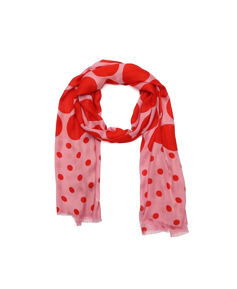 Kate Spade New York Women's Seasonless Dot Oblong Scarf