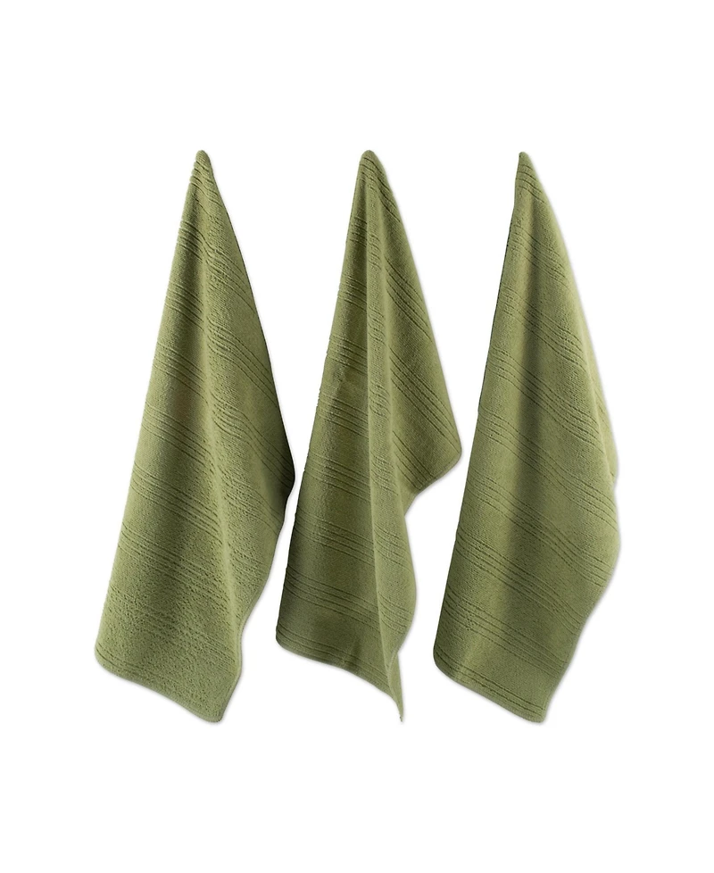 Design Imports Microfiber Polyester Dishtowel Dishcloth, Set of 8