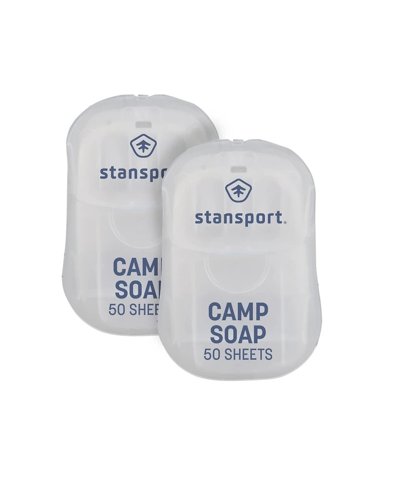 Stansport Camp Soap Sheets - 2 Pack