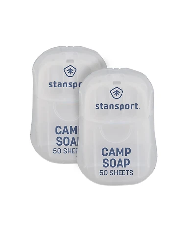 Stansport Camp Soap Sheets - 2 Pack