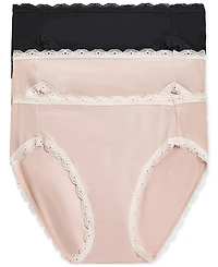 b.tempt'd by Wacoal Women's 3-Pk. Inspired Eyelet Hi-Leg Underwear 970319