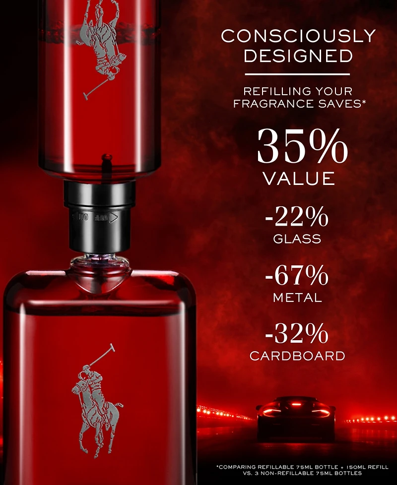 Ralph Lauren Men's 2-Pc. Polo Red Parfum Gift Set