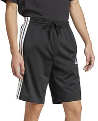 adidas Men's Three-Stripes 10" Tricot Shorts