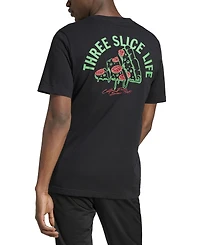 adidas Men's Lounge Pizza Graphic T-Shirt