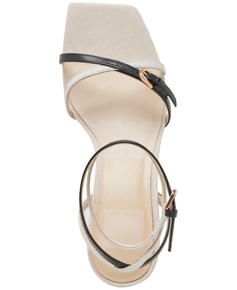 Dolce Vita Women's Bamby Strappy Kitten-Heel Dress Sandals