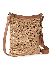 The Sak Women's Lucia Crochet Medium Crossbody Bag