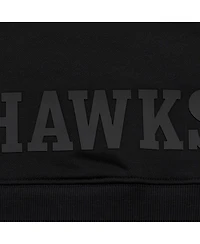 Pro Standard Women's Black Atlanta Hawks Jewels Cropped Pullover Hoodie