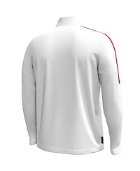 Under Armour Men's White Maryland Terrapins Playoff Performance Quarter-Zip Jacket