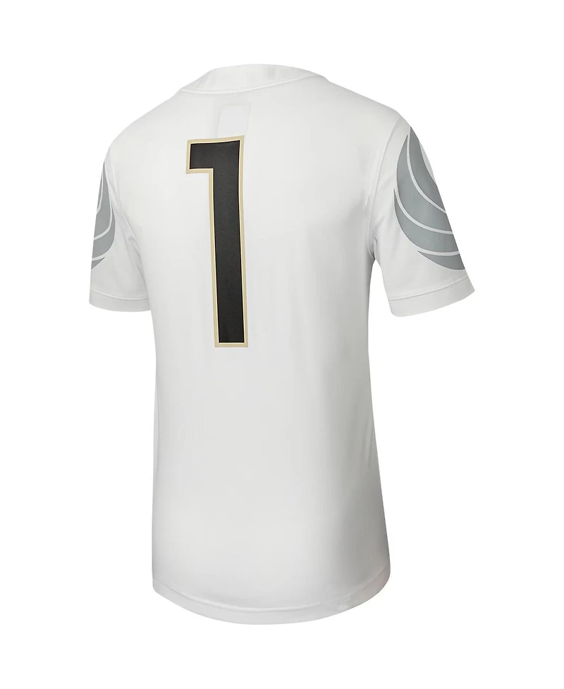Nike Men's 1 White Ucf Knights Untouchable Replica Football Jersey