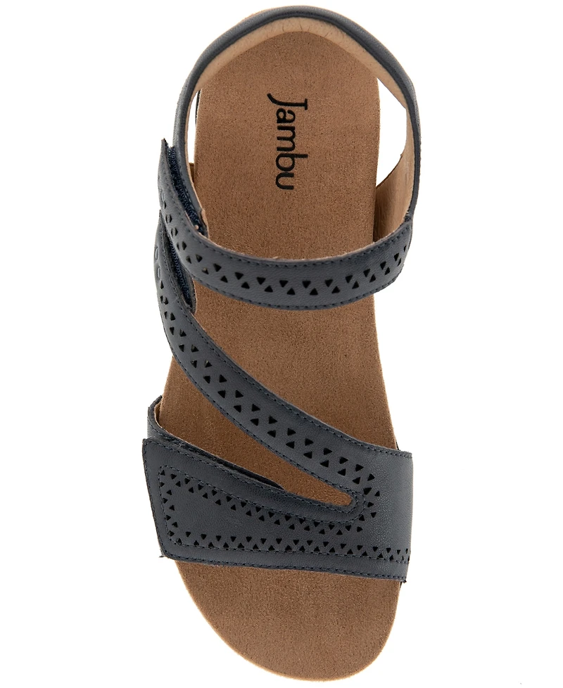 Jambu Women's Makayla Slip on Casual Flat Sandals