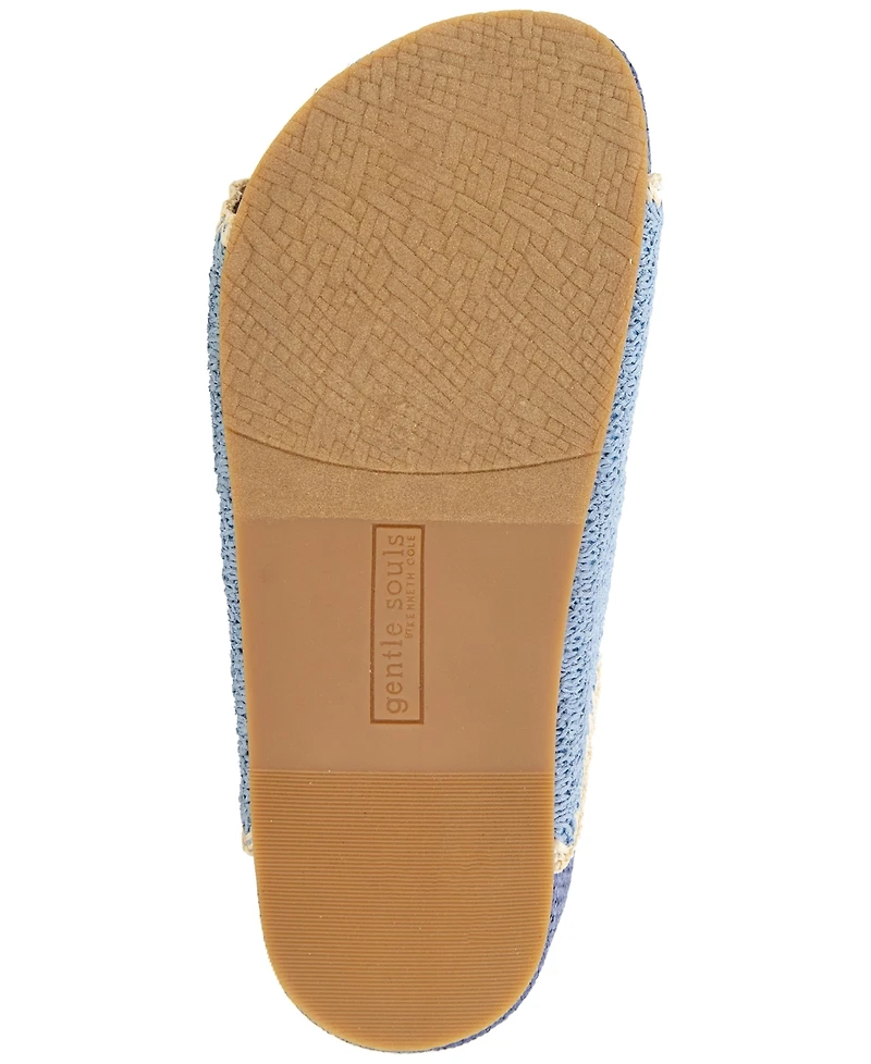 Gentle Souls Women's Kendall Buckled Platform Sandals
