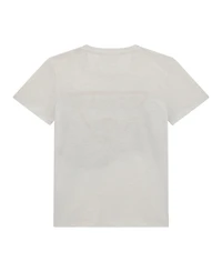 Guess Big Boys Short Sleeve with Embroidered Logo T-Shirt