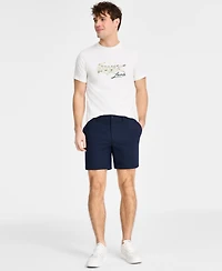 Lacoste Men's Rene Lacoste Print Tennis Heritage T-Shirt - NYV