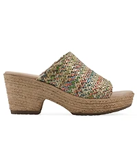 Cliffs by White Mountain Women's Biando Wedge Slip-On Sandals
