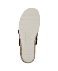 Cliffs by White Mountain Women's Tinisha Wedge Slip-On Sandals