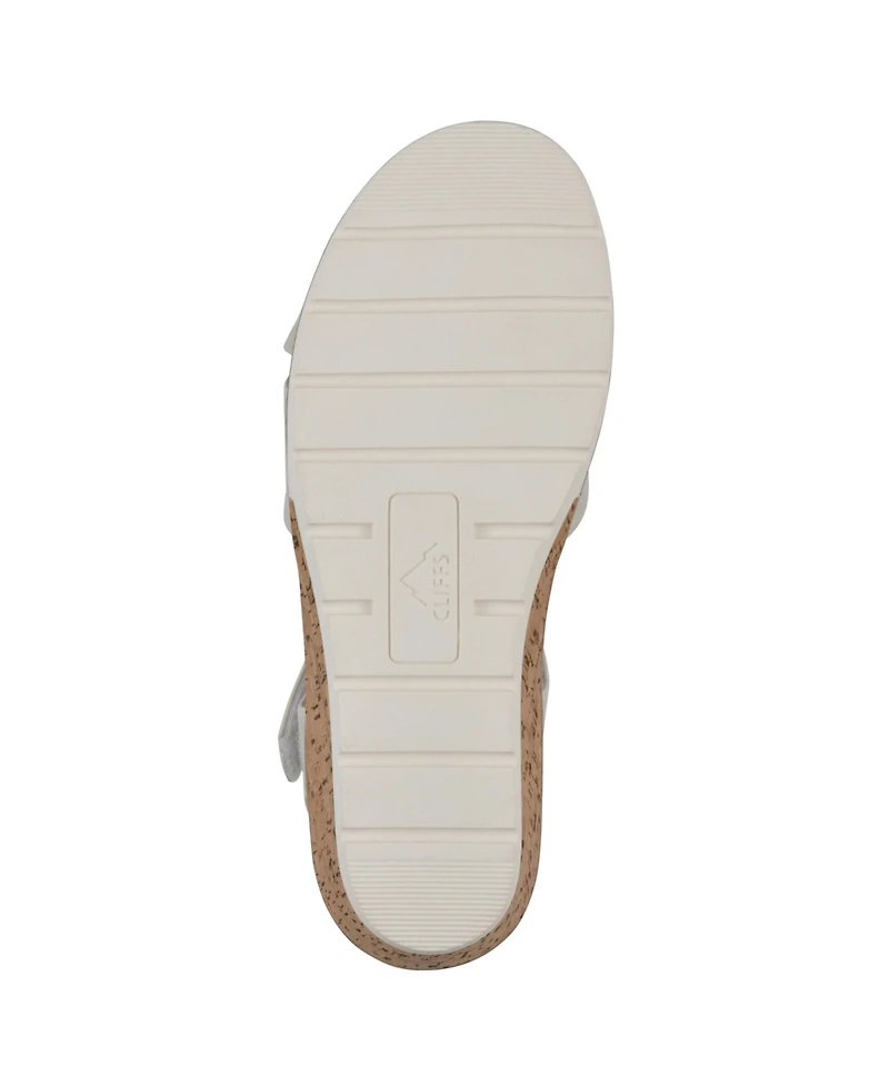 Cliffs by White Mountain Women's Tinna Wedge Sandals
