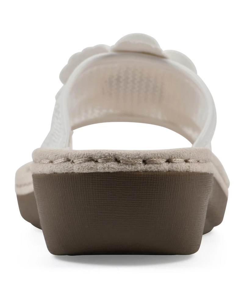 Cliffs by White Mountain Women's Chill Wedge Slip-On Sandals