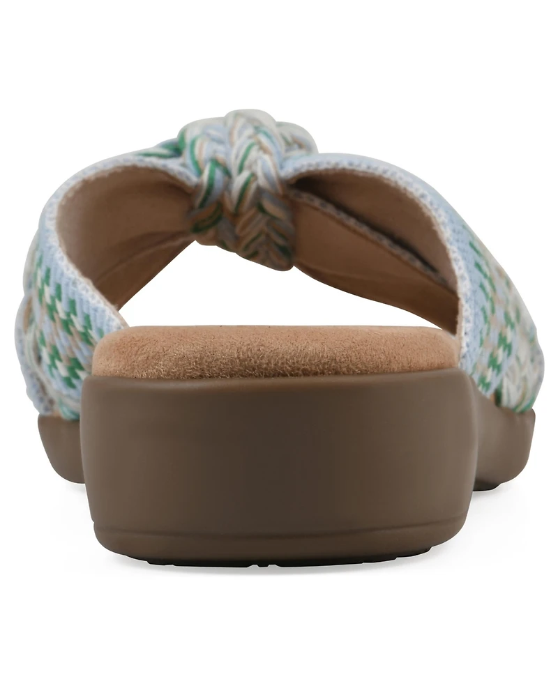 Cliffs by White Mountain Women's Blinding Slide Slip-On Sandals