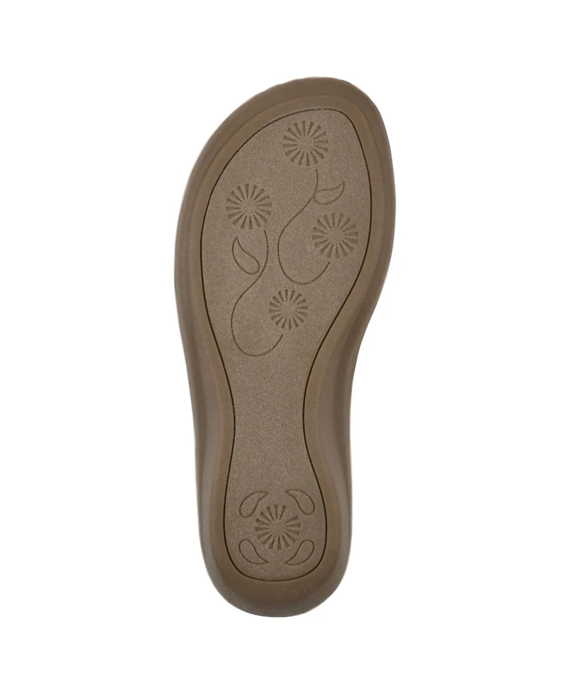 Cliffs by White Mountain Women's Caselyn Wedge Slip-On Sandals