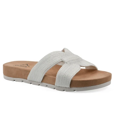 Cliffs by White Mountain Women's Tindra Slip-On Sandals