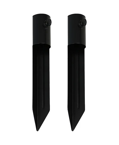 Outdoor Universal Steel Metal Ground Stake Accessory for Patio and Lawn Torches