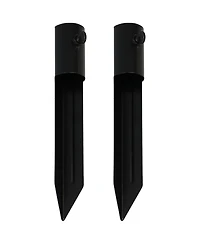 Outdoor Universal Steel Metal Ground Stake Accessory for Patio and Lawn Torches