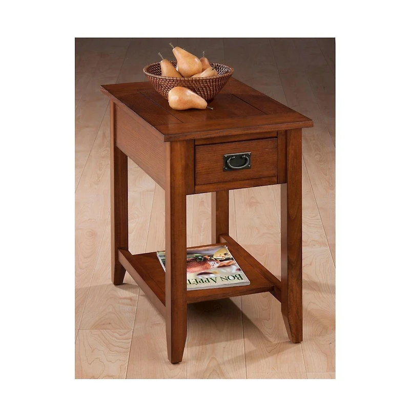 Mission Oak Chairside Table