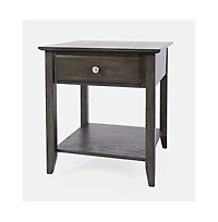 Modern Espresso End Table
