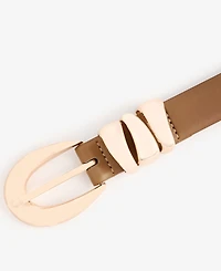 On 34th Skinny Sculptural Buckle Belt, Exclusively at Macy's