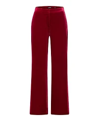 Olsen Women's Anna Fit Velvet Trouser