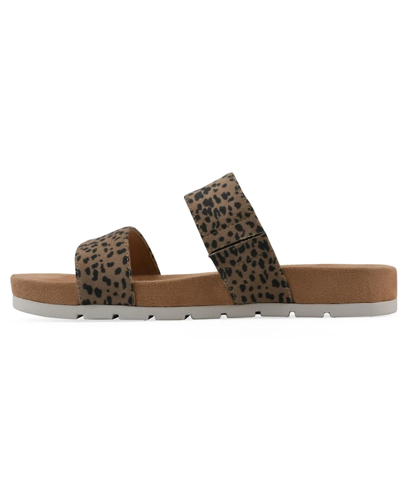Cliffs by White Mountain Women's Tahlie Slide Slip-On Sandals