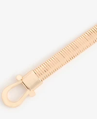 Giani Bernini Horsebit Cobra Stretch Metal Belt