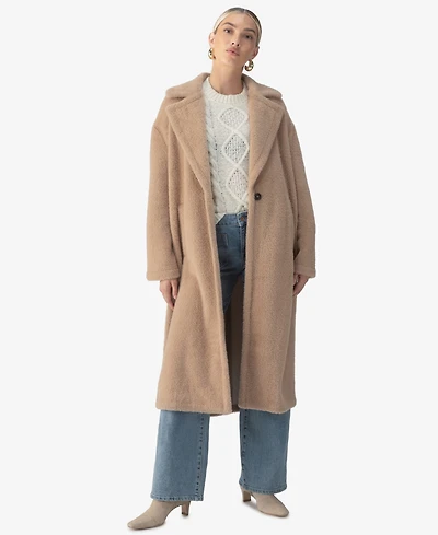 Sanctuary Women's Live In Faux-Fur Coat