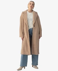 Sanctuary Women's Live In Faux-Fur Coat