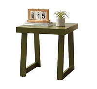 Kings Brand Furniture Charlie Side Table, End Table for Living Room, Nightstand Bedroom, Couch