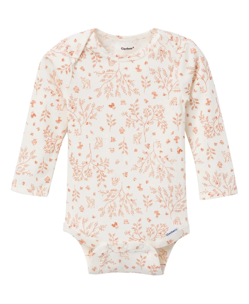 Gerber Baby Girls' 6-Pack Onesies Bodysuits